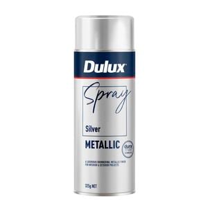 Dulux Effects 325g Silver Metallic Spray Paint