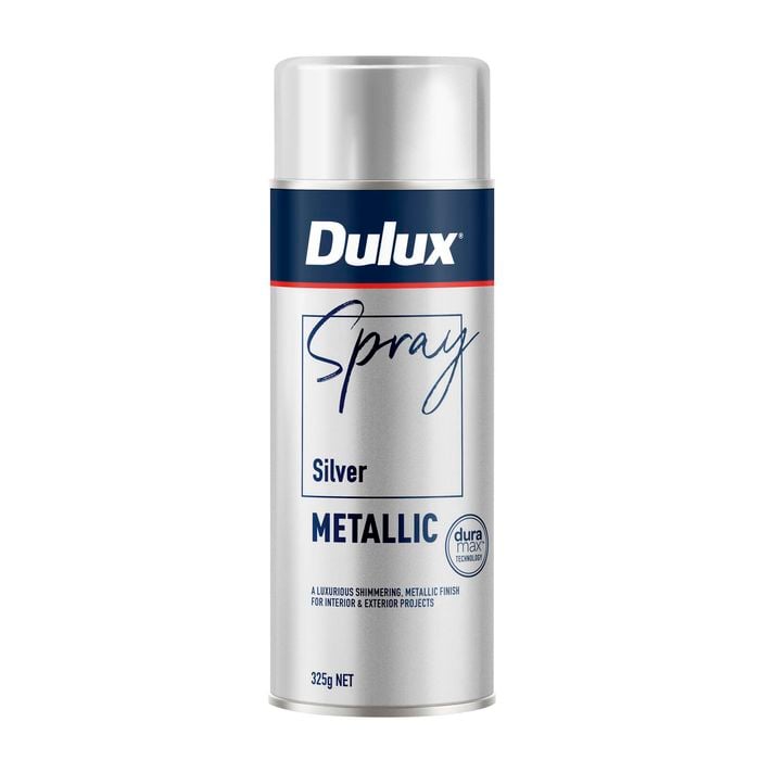 Dulux Effects 325g Silver Metallic Spray Paint