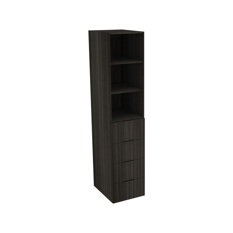 Lugna 2048 x 450 x 580mm Storm 2 Shelf 4 Drawer Storage Cabinet