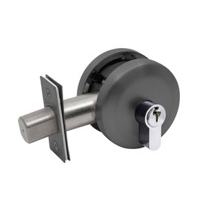 Gainsborough Satin Graphite Neue Double Cylinder Deadbolt
