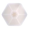 Melii Luxe Hexagon Snackle Box - Ivory