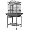Yes4pets Large Bird Budgie Cage Parrot Aviary Carrier With Stand & Wheel