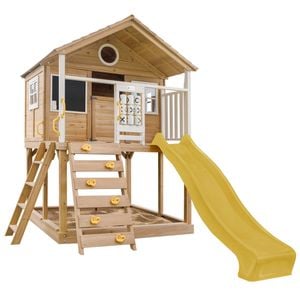 Lifespan Kids Warrigal Cubby House Play Centre With Yellow Slide