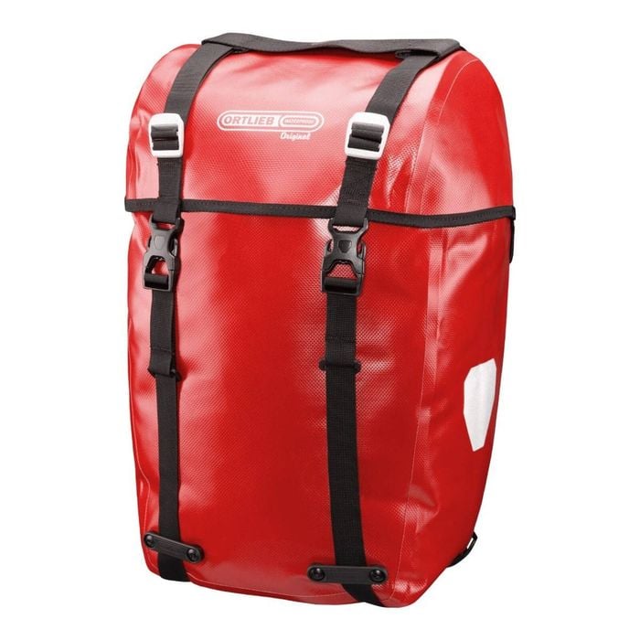 Ortlieb Bike-Packer Original 20L Pannier Waterproof Bag Red (Single)