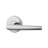 Lockwood 63mm Satin Chrome Brushed Velocity Dummy Lever Half Set