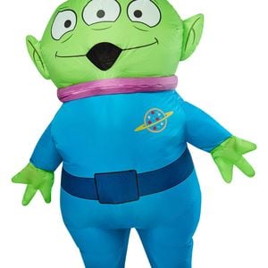 Inflatable Toy Story Alien Adults Costume - One Size