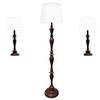 Kensington Floor and Table Lamps Set