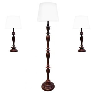 Kensington Floor and Table Lamps Set