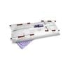 Sweet Goodbye COCOON - Soft Pet Casket - Burial & Cremation Ceremony Kit (Classic Cotton) | White/Lavender, Large