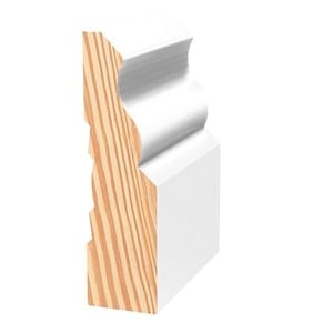 Porta 66 x 18mm 2.7m Colonial Primed FJ Pine Architrave and Skirting