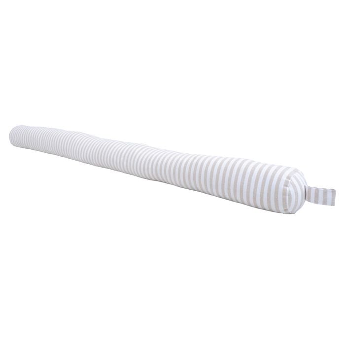 Astin Sinclair 90cm Brown Linen Stripe Draught Stopper