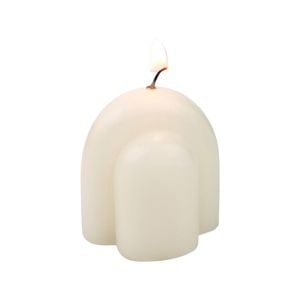 Urban Arch 5.5cm Vanilla Scented Candle Home Fragrance - Cream