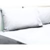 Jason Commercial Super King Crisp Fitted Sheet 203x203cm - White
