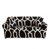 Catzon 2 Seater Stretch Sofa Cover Non-slip Polyester Printing Elastic Bottom