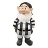 AFL 26cm Collingwood Polyresin Gnome - Single