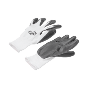 Saxon Medium Nitrile Dipped Garden Gloves - 6 Pack