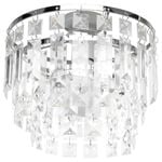 Brilliant Tivoli 23cm Clear DIY Install Batten Fix Light Shade