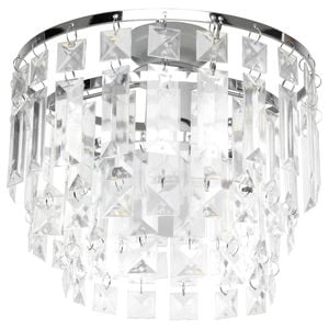 Brilliant Lighting 23cm Tivoli Clear DIY Install Batten Fix Light Shade