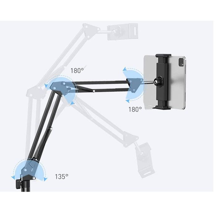 2-in-1 Tablet Stand Holder Adjustable