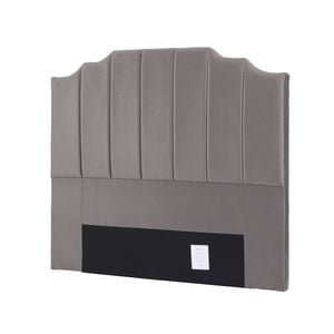 Artiss Bed Head Headboard Double Velvet 138cm - Grey
