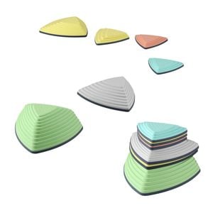 Keezi 6 Piece Kids Balance Stepping Stones Indoor Outdoor Play Set