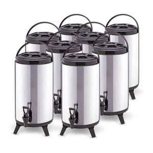 SOGA 8X 8L Portable Insulated Brew Pot with Dispenser