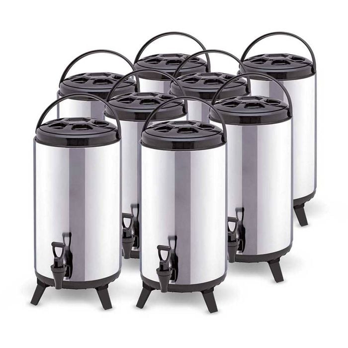 SOGA 8X 8L Portable Insulated Brew Pot with Dispenser