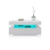 Led White Coffee Table