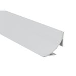 Dural 2.5m x 28mm Duracove White Tile Trim