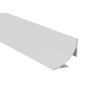 Dural 2.5m x 28mm Duracove White Tile Trim