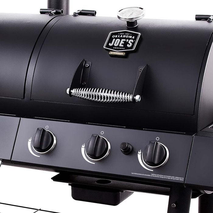 Oklahoma Joe's Longhorn Combo Charcoal/Gas Smoker and Grill