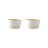 Baccarat Le Connoisseur Set Of 2 Stoneware Ramekin 9cm