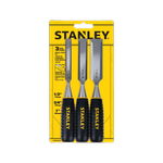 Stanley 3 Piece Wood Chisel Set 