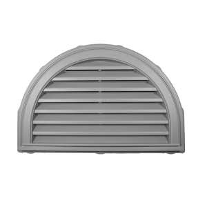 Builders Edge 864 x 559mm 1/2 Round Prime Exterior Wall Vent