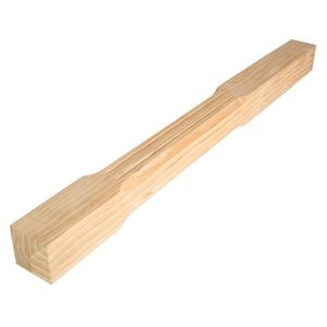 Hume Pine 90mm x 90mm x 1.3m Untreated Clear Pine Fluted Newel Post