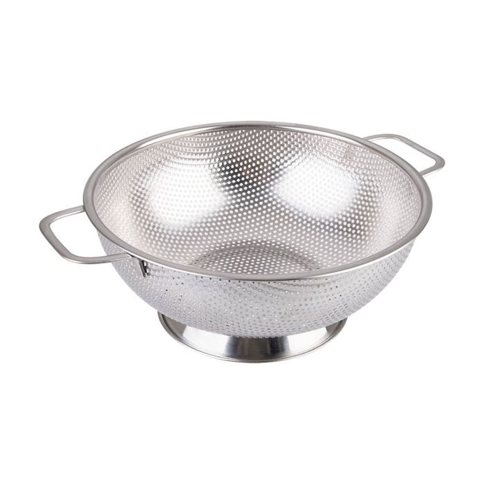 Appetito Stainless Steel Kitchen Colander W/ Handles 25.5cm Diameter