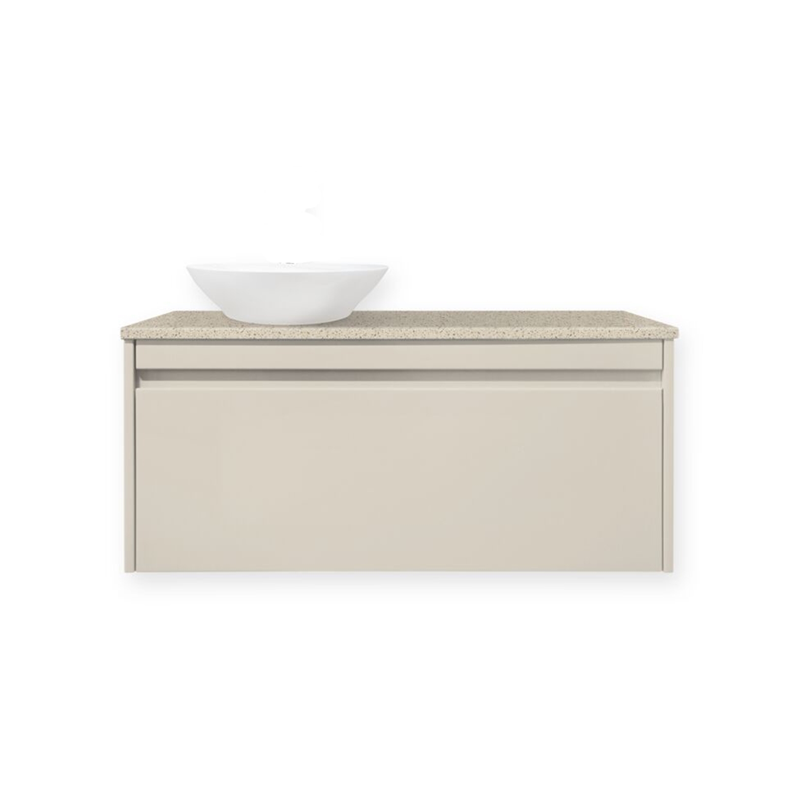 Forme 900mm Colourstone / Sandy Day Quay Organic Wall Hung Vanity product image