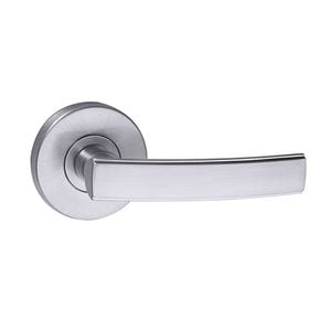 Gainsborough Satin Chrome Bailey Left Hand Dummy Lever - Satin Chrome