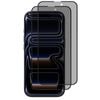 2 Pack MEZON Apple iPhone 17 Pro (6.3") Privacy Anti-Spy Fingerprint Unlock Tempered Glass