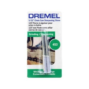 Dremel 4.0mm (453) Chainsaw Sharpening Grinding Stone - 2 Pack