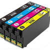 [4 Pack] Compatible Ink 812xl For Epson Workforce Wf-7830 7840 7845 Pro Wf-3820 3825 4830