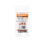  Crescent 100 x 2.5mm Black Cable Ties - 25 Pack