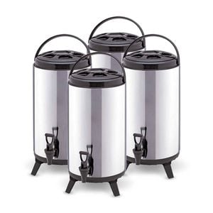 SOGA 4X 10L Portable Insulated Barrel Brew Pot with Dispenser