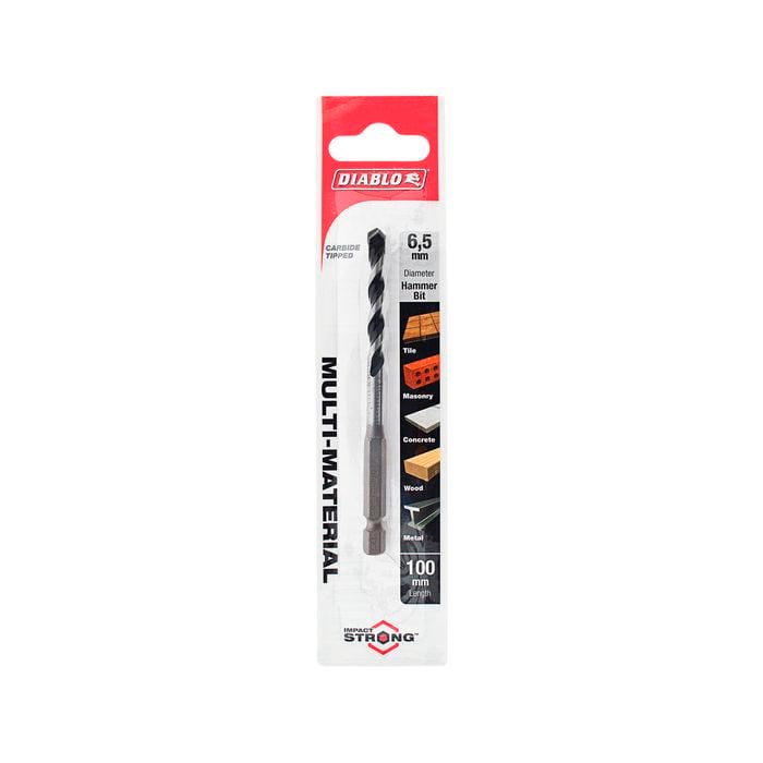 Diablo 6.5 x 100mm Multi-Material Drill Bit