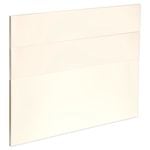 Kaboodle 900mm Antique White Modern 3 Drawer Panels