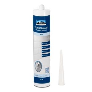 Cemix 310ml White Tiling Sealant