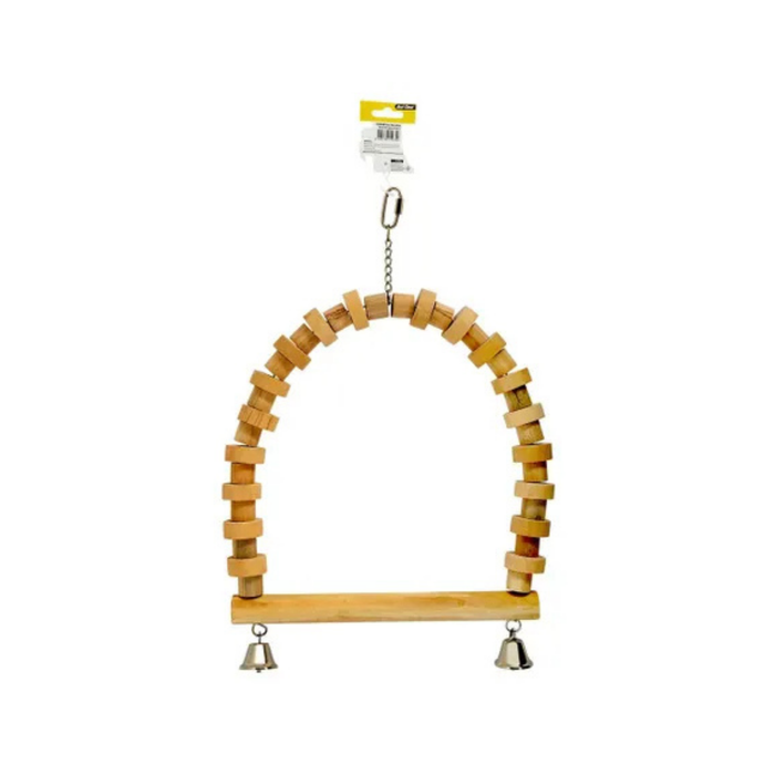 Avi One Natural Wood Swing Bird Toy