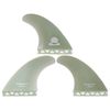 Summer vibes Thruster Fins (set of 3) Large - XL Single Tab Future Compatible - Natural