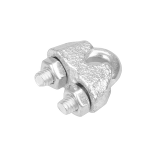 Pinnacle 3mm Galvanised Wire Rope Grips PK4