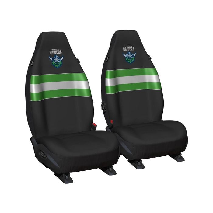 Canberra Raiders Official Nrl Seat Covers Airbag Compatible Universal Fit New Logo